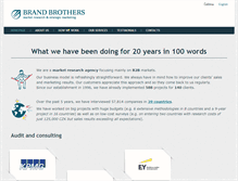 Tablet Screenshot of brandbrothers.com