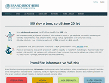 Tablet Screenshot of brandbrothers.cz